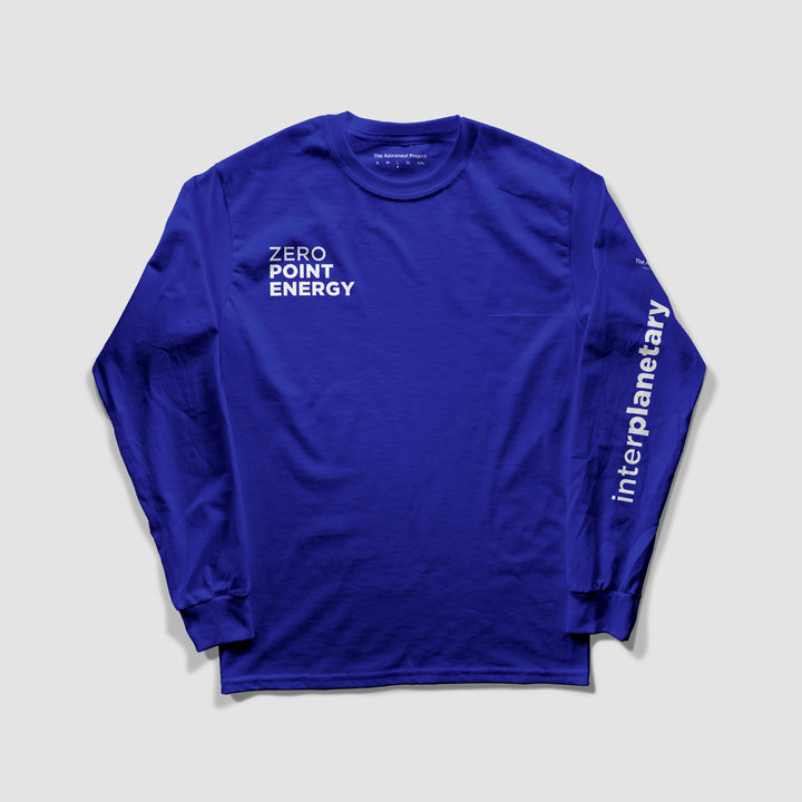 Zero Point Energy - NASA Blue Long Sleeve