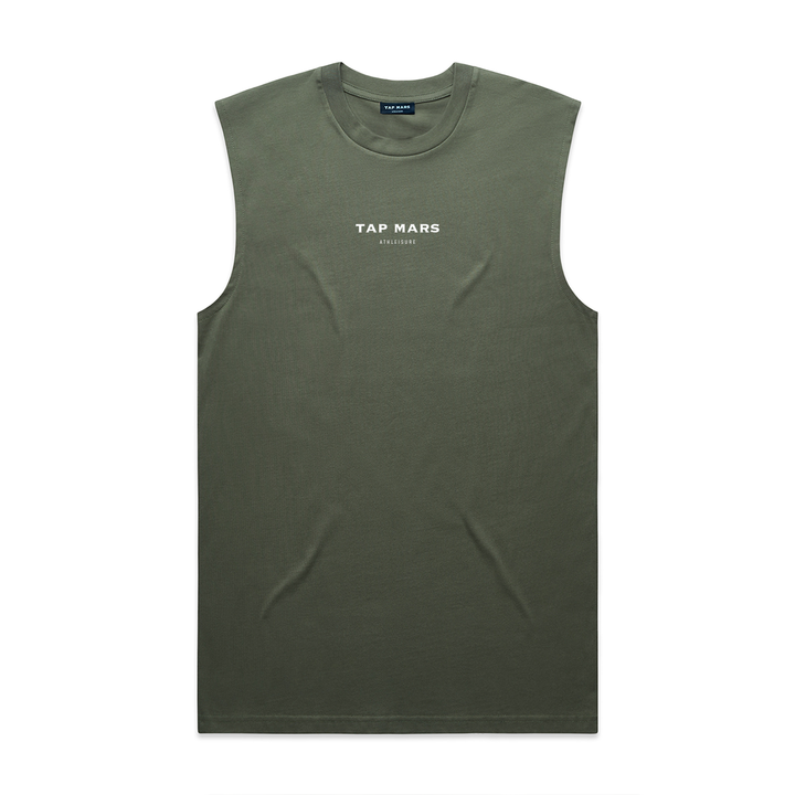 Flagship Logo - Cypress Green Tank Top