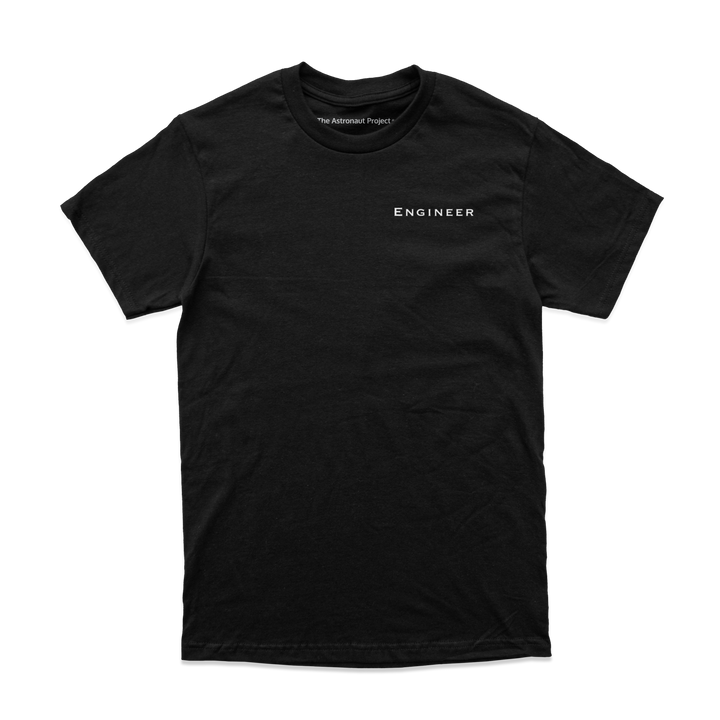 The Engineer - Classic Black Tee