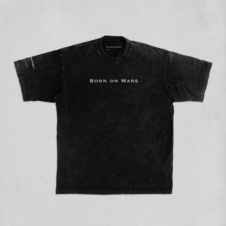 Born On Mars II - Stonewash Tee